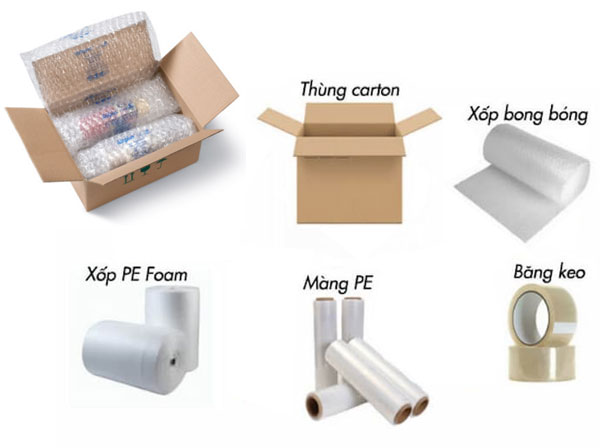 vật dụng đóng gói chuyển nhà