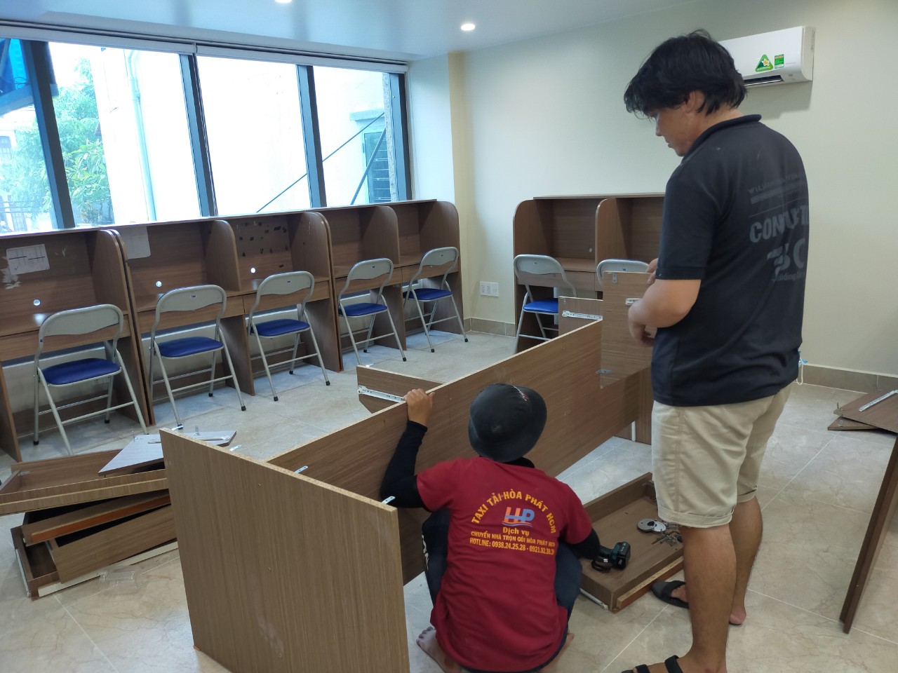đóng gói máy tính chuyển văn phòng