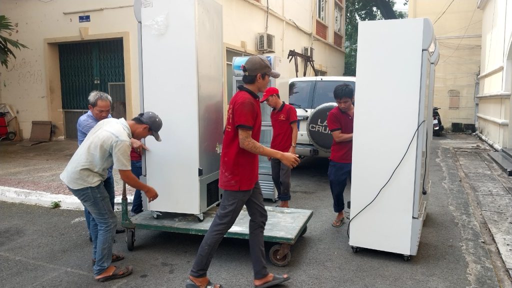 Chuyển Nhà Chung Cư An Đông Vượt Mọi Thách Thức Thang Máy